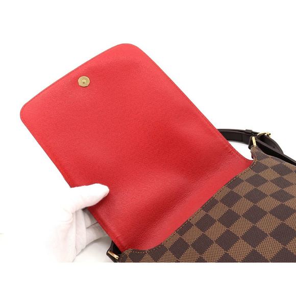 Louis Vuitton Damier Musette Salsa Long Shoulder Bag Ebene Gold Hardware - Picture 6 of 7